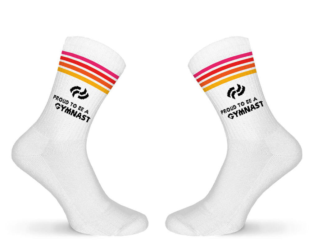Proud to be a gymnast Socken