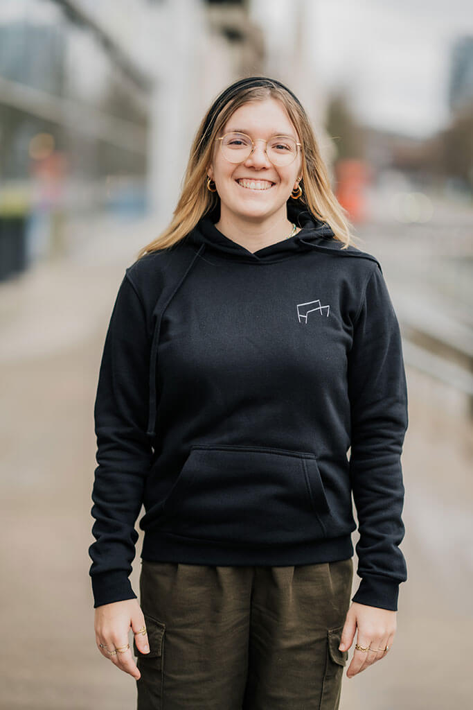 Hoodie Frauen Schwünge